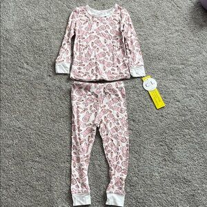 Caden Lane Easter Pink Bunny Pajamas 3T
